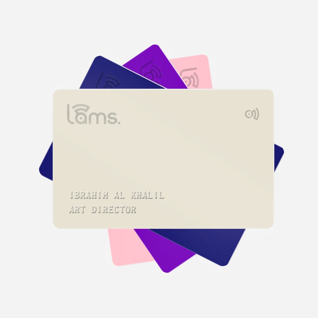 Lams Connect Card Embossed