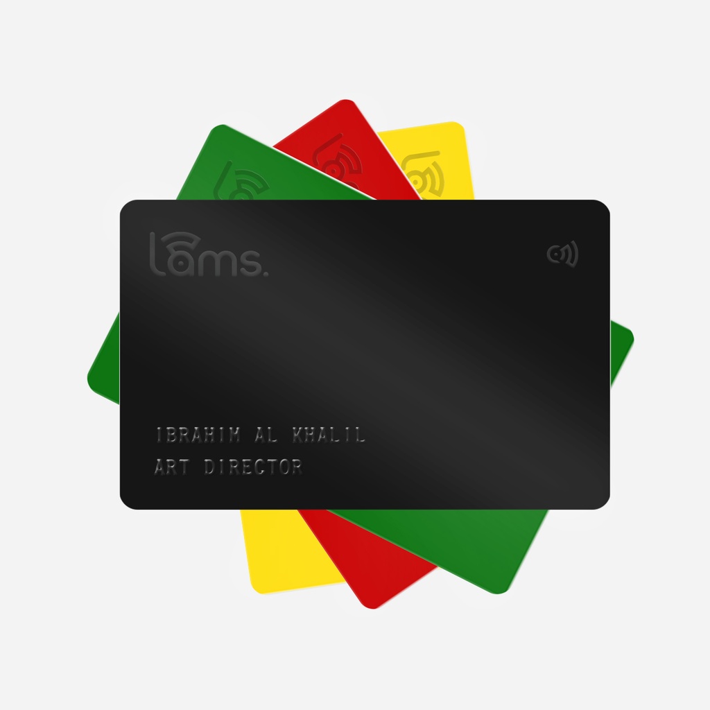 Lams Connect Card Embossed